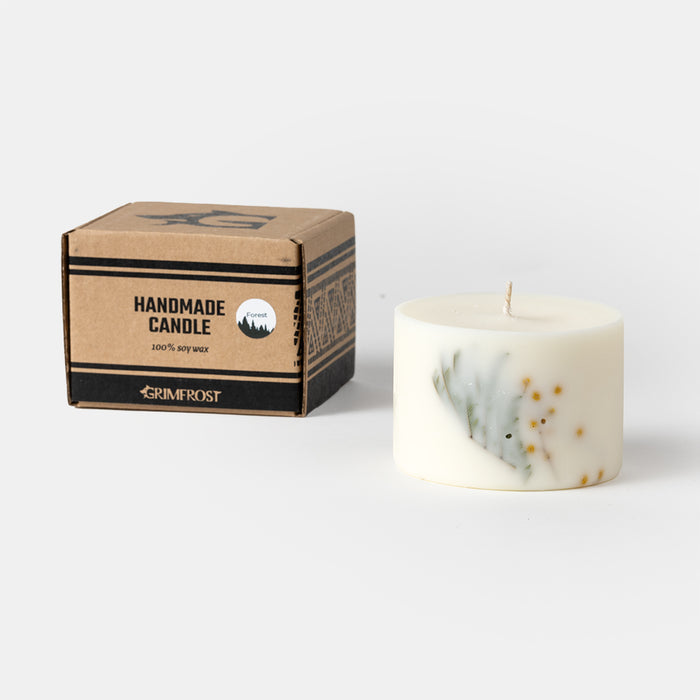 Soy Wax Candle, Pine Forest, Small - Grimfrost