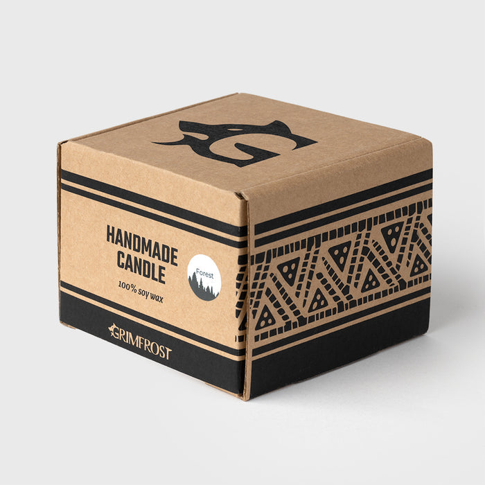 Soy Wax Candle, Pine Forest, Small - Grimfrost