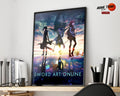 Anime Town Creations Poster Sword Art Online Skyscape 5" x 7" Home Goods - Anime Sword Art Online Poster