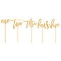 I found this at #moonandlola! - Table Number Set Word
