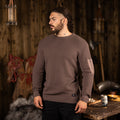 Tactical Sweater, Brown Cotton - Grimfrost