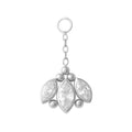 Titanium Mothra Charm - Clear CZ