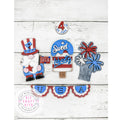 Uncle Sam Insert for Interchangeable bases DIY Craft Kit