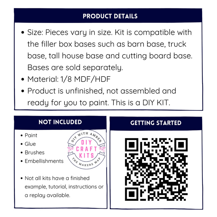 Uncle Sam Insert for Interchangeable bases DIY Craft Kit