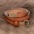 Viking Belt, Birka 750, Chestnut - Grimfrost