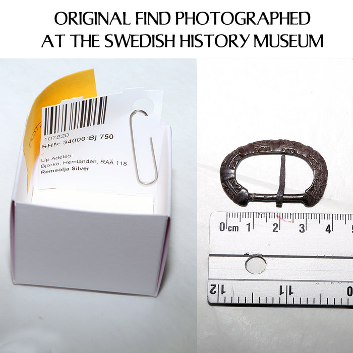Viking Belt, Birka 750, Chestnut - Grimfrost