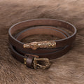 Viking Belt, Birka 949, Antique Brown - Grimfrost