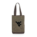 West Virginia Mountaineers Insulated Wine Cooler Bag – 2 Bottle Wine Tote with Padded Divider Licensed - YinzerShop