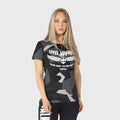 Women's Premium Tee, Valkyrie, M90 Grey Camo - Grimfrost