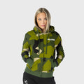 Women's Premium Zip Hoodie, Valkyrie, M90 Green Camo