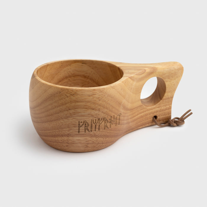 Wooden Kasa, Closed Handle - Grimfrost