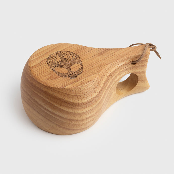 Wooden Kasa, Closed Handle - Grimfrost